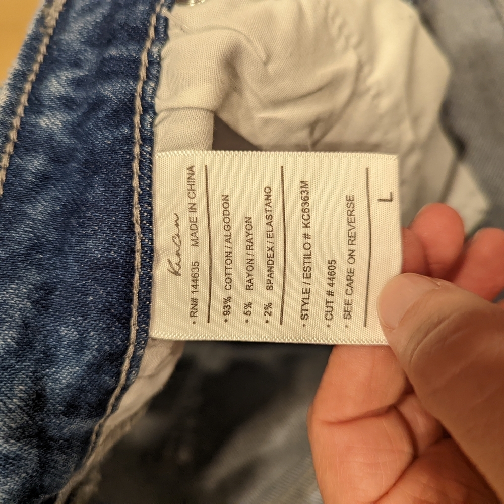 Denim Blue Women's Shorts - Picture 4 of 10